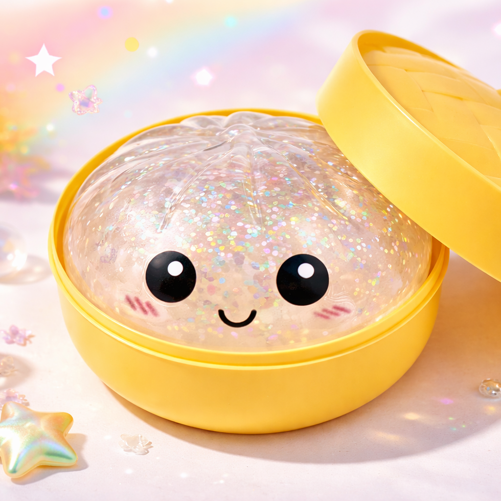 GlowBao — The Glitter Squishy Dumpling